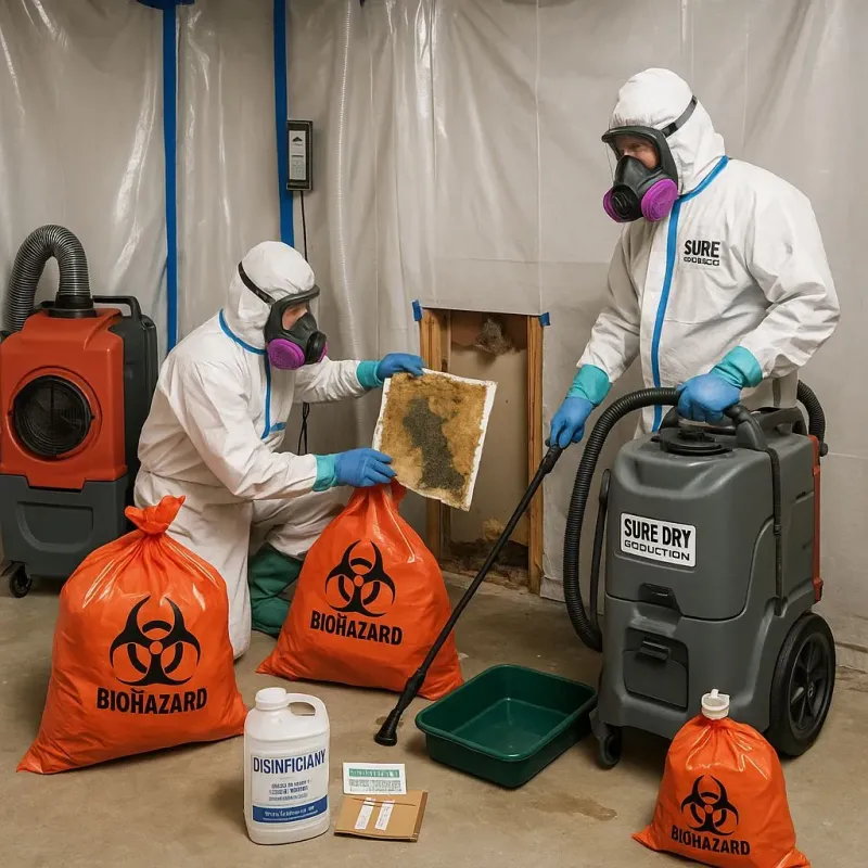 Contaminated Water Handling Protocols process in Mount Zion, GA