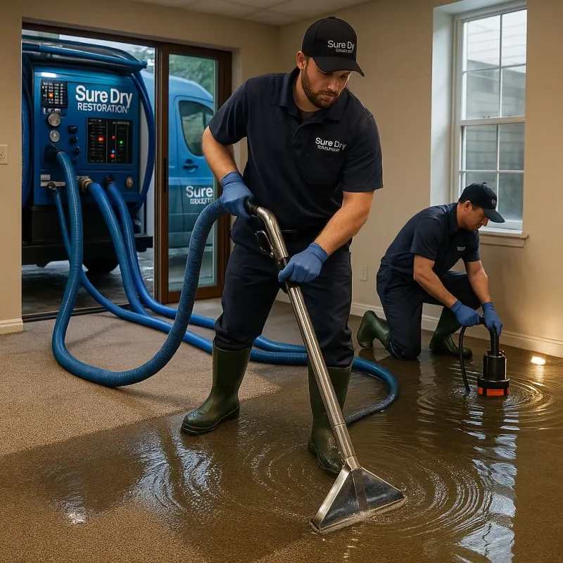 Water Extraction and Removal process in Mount Zion, GA